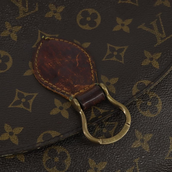 LOUIS VUITTON Monogram Saint Cloud GM Shoulder Bag M51242 LV Auth 148087