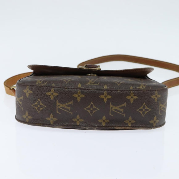 LOUIS VUITTON Monogram Saint Cloud GM Shoulder Bag M51242 LV Auth 148087