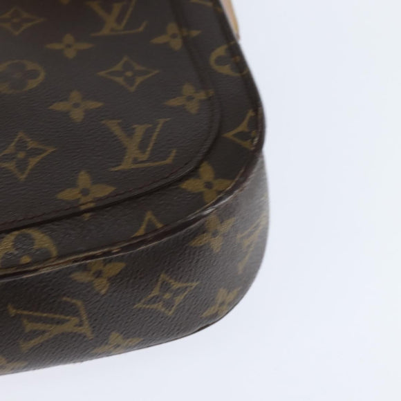LOUIS VUITTON Monogram Saint Cloud GM Shoulder Bag M51242 LV Auth 148087