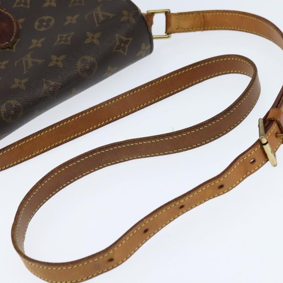 LOUIS VUITTON Monogram Saint Cloud GM Shoulder Bag M51242 LV Auth 148087