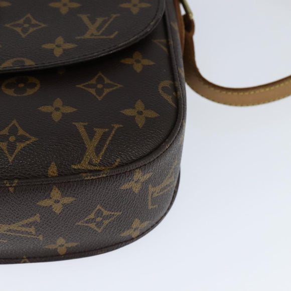 LOUIS VUITTON Monogram Saint Cloud GM Shoulder Bag M51242 LV Auth 148088