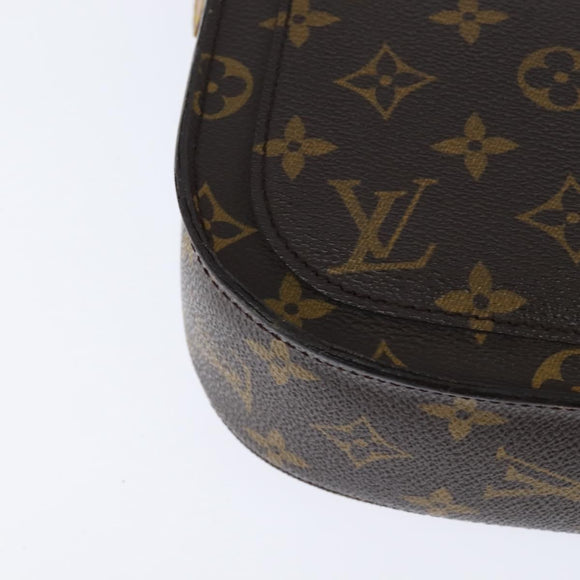 LOUIS VUITTON Monogram Saint Cloud GM Shoulder Bag M51242 LV Auth 148088