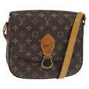 LOUIS VUITTON Monogram Saint Cloud GM Shoulder Bag M51242 LV Auth 148088-1