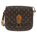 LOUIS VUITTON Monogram Saint Cloud GM Shoulder Bag M51242 LV Auth 148088-13