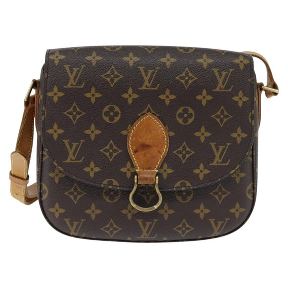 LOUIS VUITTON Monogram Saint Cloud GM Shoulder Bag M51242 LV Auth 148088