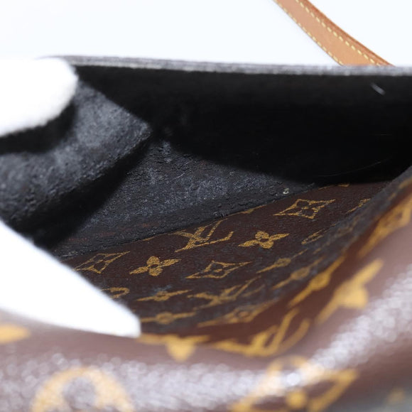 LOUIS VUITTON Monogram Saint Cloud GM Shoulder Bag M51242 LV Auth 148088