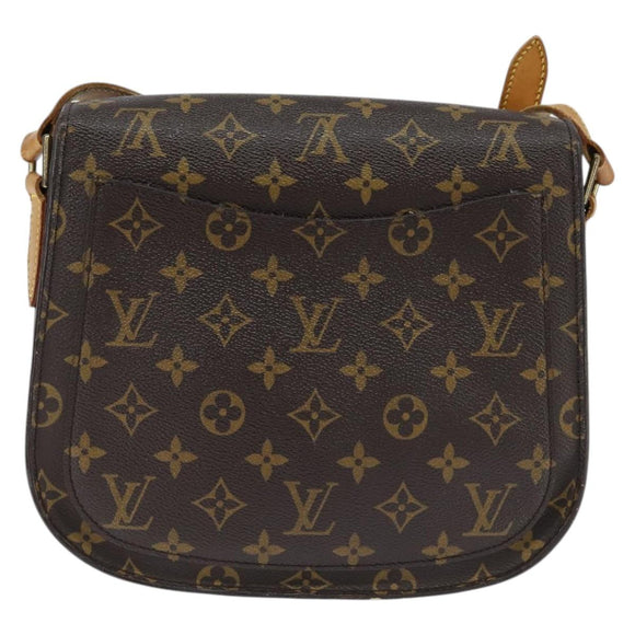 LOUIS VUITTON Monogram Saint Cloud GM Shoulder Bag M51242 LV Auth 148088