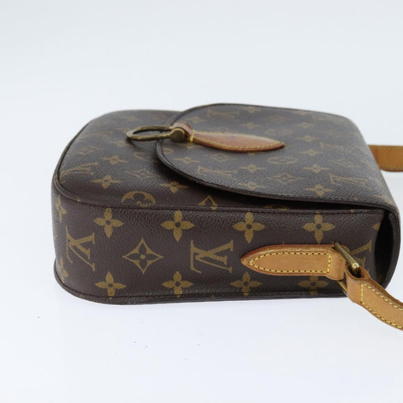 LOUIS VUITTON Monogram Saint Cloud GM Shoulder Bag M51242 LV Auth 148088