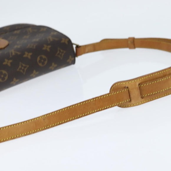 LOUIS VUITTON Monogram Saint Cloud GM Shoulder Bag M51242 LV Auth 148088