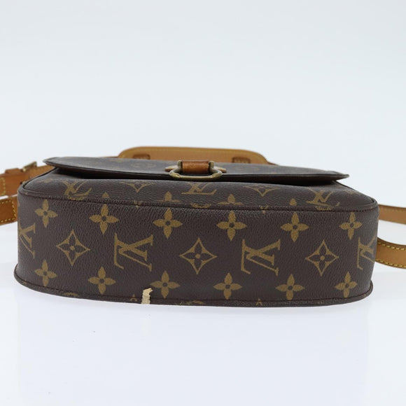 LOUIS VUITTON Monogram Saint Cloud GM Shoulder Bag M51242 LV Auth 148088