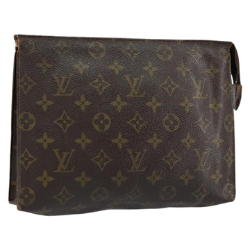 LOUIS VUITTON Monogram Poche Toilette 26 Pouch M47542 LV Auth 148091