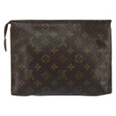 LOUIS VUITTON Monogram Poche Toilette 26 Pouch M47542 LV Auth 148091-2
