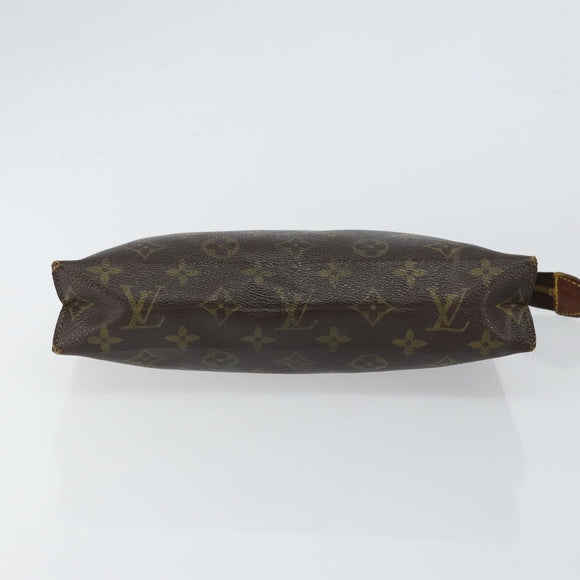 LOUIS VUITTON Monogram Poche Toilette 26 Pouch M47542 LV Auth 148091