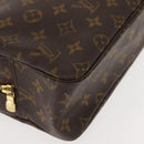 LOUIS VUITTON Monogram Trousse Toilette 28 Clutch Bag M47522 LV Auth 148093-15