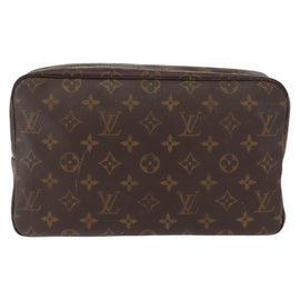 LOUIS VUITTON Monogram Trousse Toilette 28 Clutch Bag M47522 LV Auth 148093 - 0