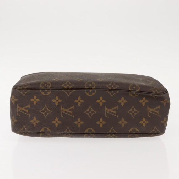 LOUIS VUITTON Monogram Trousse Toilette 28 Clutch Bag M47522 LV Auth 148093