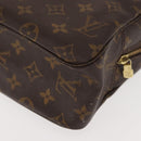 LOUIS VUITTON Monogram Trousse Toilette 28 Clutch Bag M47522 LV Auth 148093-14