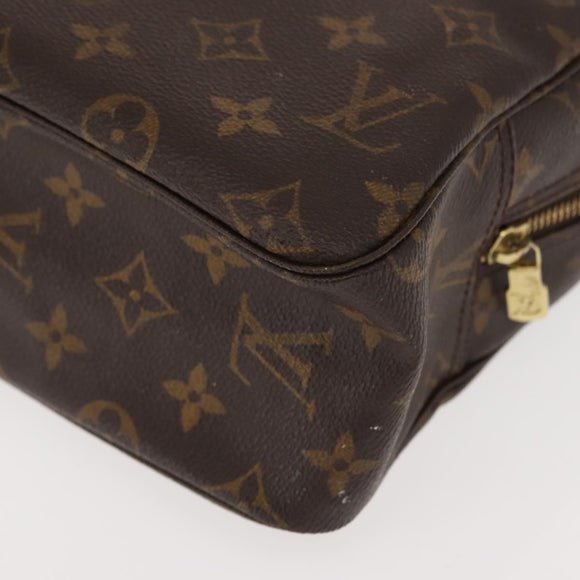 LOUIS VUITTON Monogram Trousse Toilette 28 Clutch Bag M47522 LV Auth 148093