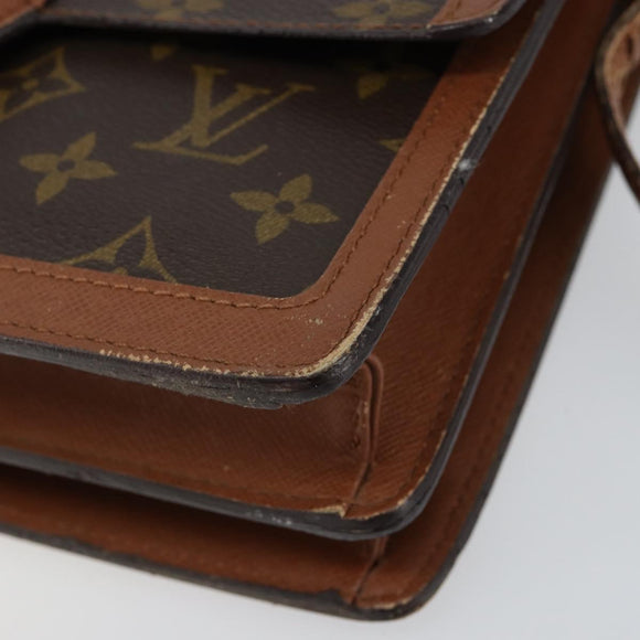 LOUIS VUITTON Monogram Raspail Shoulder Bag M51372 LV Auth 148095