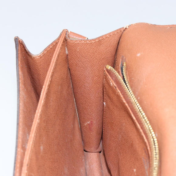 LOUIS VUITTON Monogram Raspail Shoulder Bag M51372 LV Auth 148095