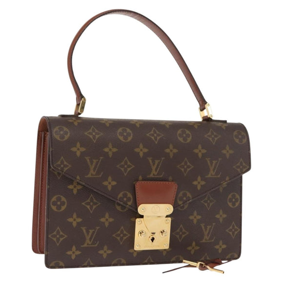 LOUIS VUITTON Monogram Concorde Hand Bag M51190 LV Auth 148096