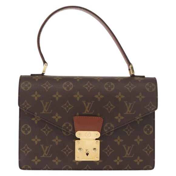 LOUIS VUITTON Monogram Concorde Hand Bag M51190 LV Auth 148096