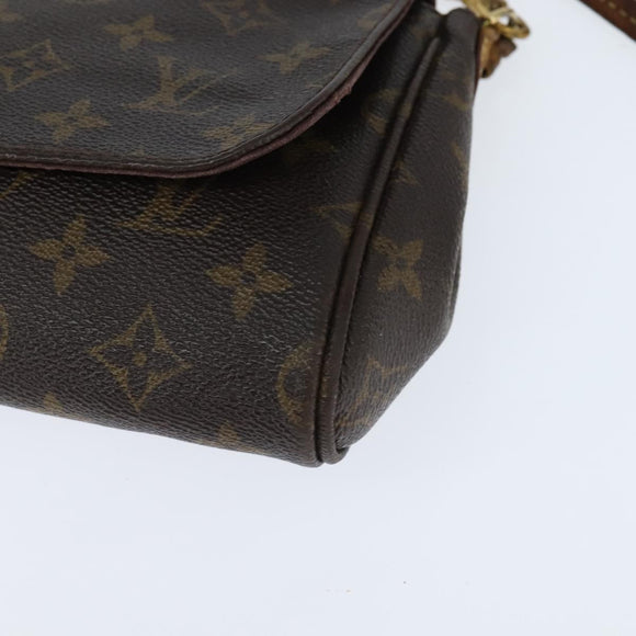 LOUIS VUITTON Monogram Favorit MM Shoulder Bag 2way M40718 LV Auth 148097