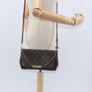 LOUIS VUITTON Monogram Favorit MM Shoulder Bag 2way M40718 LV Auth 148097-26