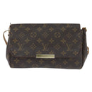 LOUIS VUITTON Monogram Favorit MM Shoulder Bag 2way M40718 LV Auth 148097-13