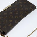 LOUIS VUITTON Monogram Favorit MM Shoulder Bag 2way M40718 LV Auth 148097-6