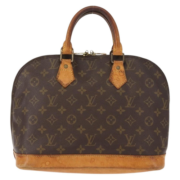 LOUIS VUITTON Monogram Alma Hand Bag M51130 LV Auth 148099