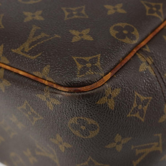 LOUIS VUITTON Monogram Deauville Hand Bag M47270 LV Auth 148100