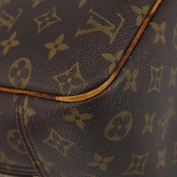 LOUIS VUITTON Monogram Deauville Hand Bag M47270 LV Auth 148100