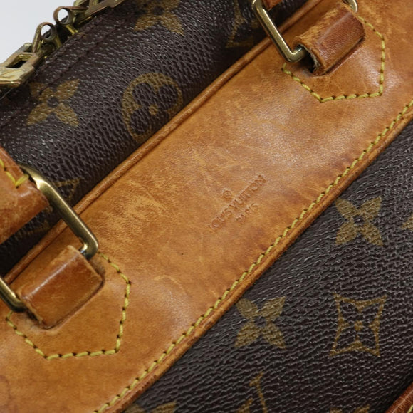 LOUIS VUITTON Monogram Deauville Hand Bag M47270 LV Auth 148100