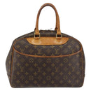 LOUIS VUITTON Monogram Deauville Hand Bag M47270 LV Auth 148100-13
