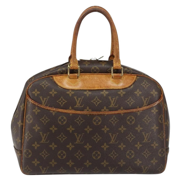 LOUIS VUITTON Monogram Deauville Hand Bag M47270 LV Auth 148100