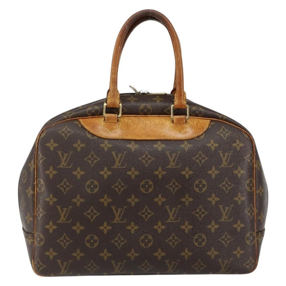LOUIS VUITTON Monogram Deauville Hand Bag M47270 LV Auth 148100