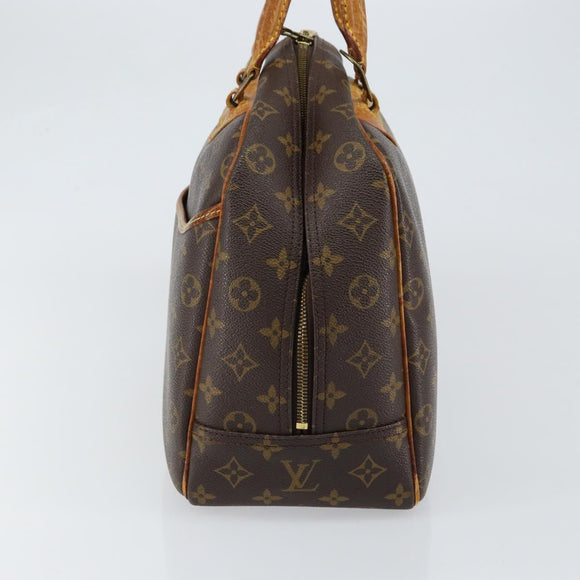 LOUIS VUITTON Monogram Deauville Hand Bag M47270 LV Auth 148100