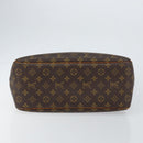 LOUIS VUITTON Monogram Deauville Hand Bag M47270 LV Auth 148100-5