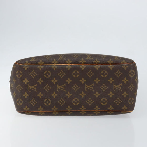 LOUIS VUITTON Monogram Deauville Hand Bag M47270 LV Auth 148100