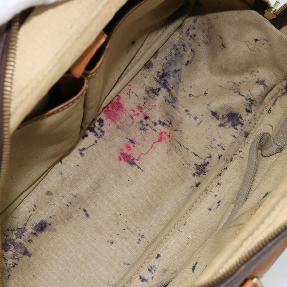 LOUIS VUITTON Monogram Deauville Hand Bag M47270 LV Auth 148101