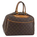 LOUIS VUITTON Monogram Deauville Hand Bag M47270 LV Auth 148101-1