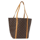 LOUIS VUITTON Monogram Sac Shopping Tote Bag M51108 LV Auth 148103-1
