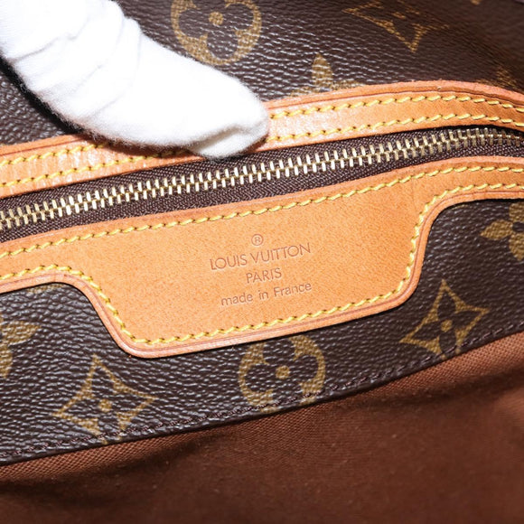 LOUIS VUITTON Monogram Sac Shopping Tote Bag M51108 LV Auth 148103