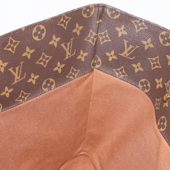 LOUIS VUITTON Monogram Sac Shopping Tote Bag M51108 LV Auth 148103