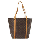 LOUIS VUITTON Monogram Sac Shopping Tote Bag M51108 LV Auth 148103-2