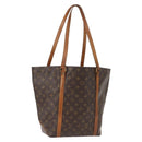 LOUIS VUITTON Monogram Sac Shopping Tote Bag M51108 LV Auth 148104-1