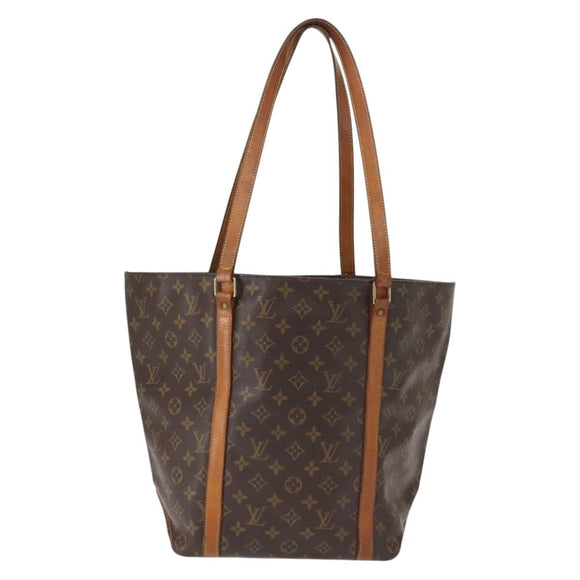 LOUIS VUITTON Monogram Sac Shopping Tote Bag M51108 LV Auth 148104