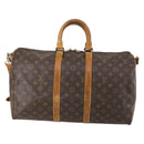 LOUIS VUITTON Monogram Keepall Bandouliere 45 Boston Bag M41418 LV Auth 148109-13