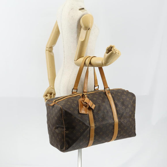 LOUIS VUITTON Monogram Sac Souple 45 Boston Bag M41624 LV Auth 148110